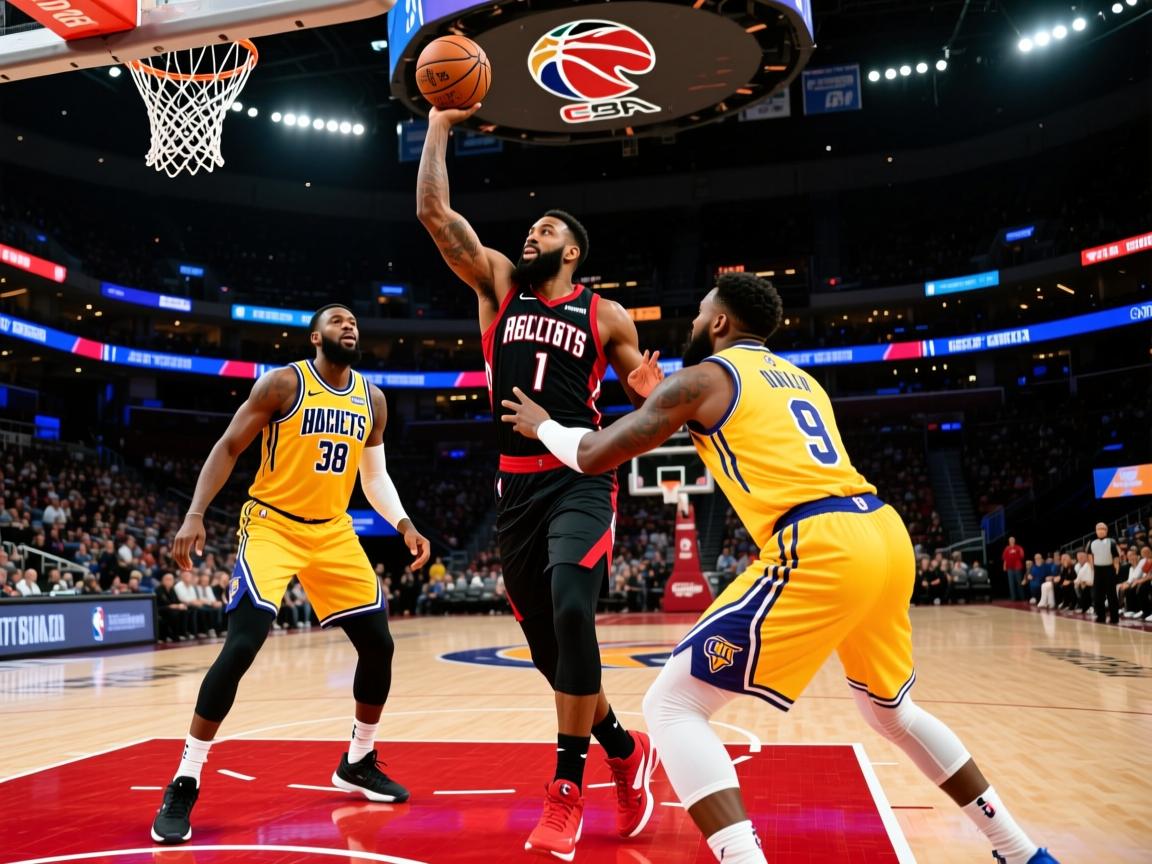 火箭队力克掘金队,哈登独得38分 第2张